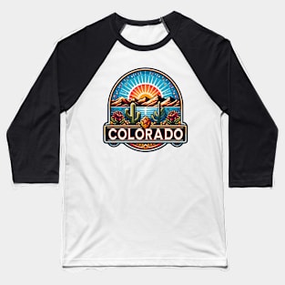 Colorado Sunset Baseball T-Shirt